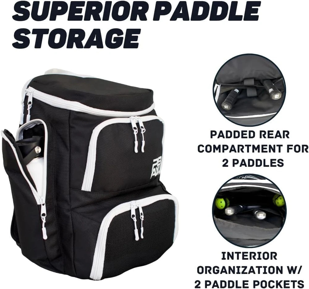 Pickleball Backpack & Paddle Cover - Large Pickle Ball Bag for Men and Women